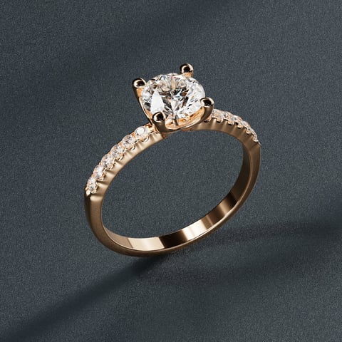 Luxury gold anniversary ring - 2099 Legacy Gold